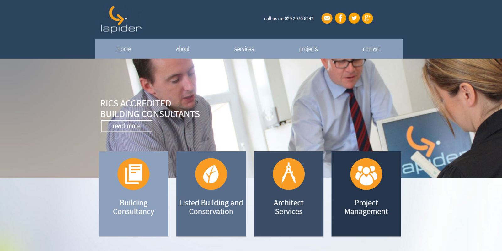 Lapider Website